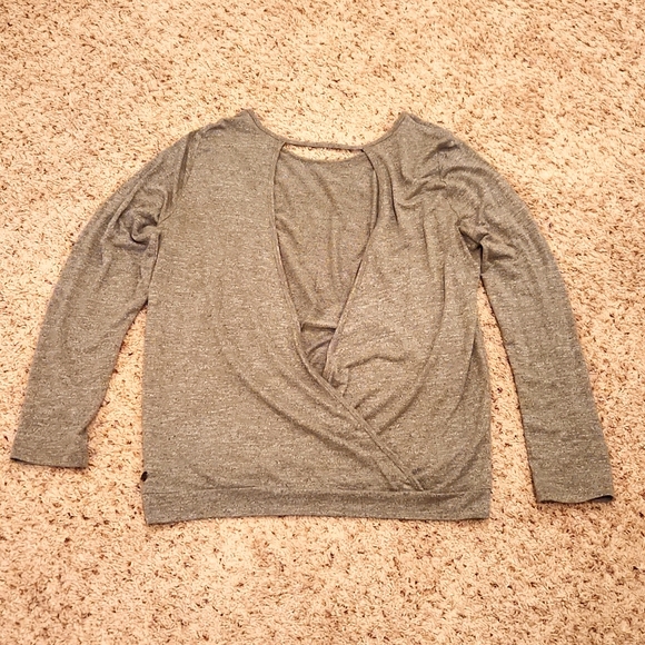 Zella open back long sleeve tee - Picture 1 of 7